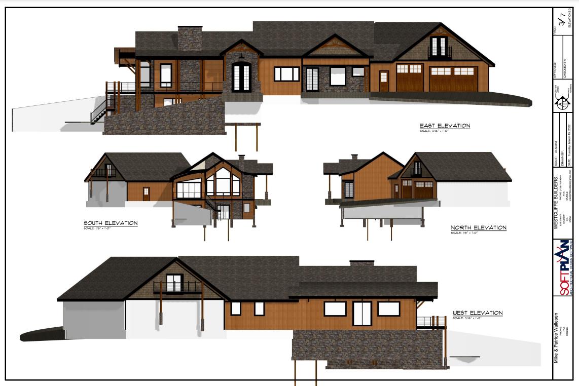 Westcliffe Builders Plans Exterior